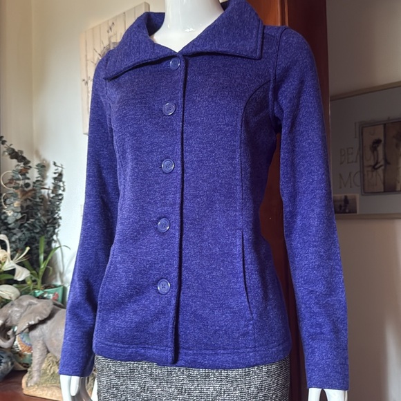 NWT northern reflections size small Women's Purple Button-Up Jacket - Picture 4 of 6